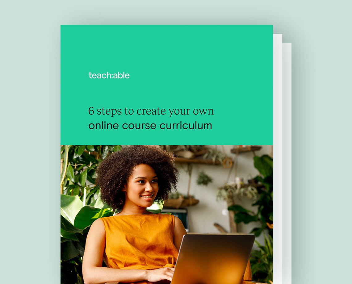 <p><span>Your guide to creating your course curriculum.</span></p>
