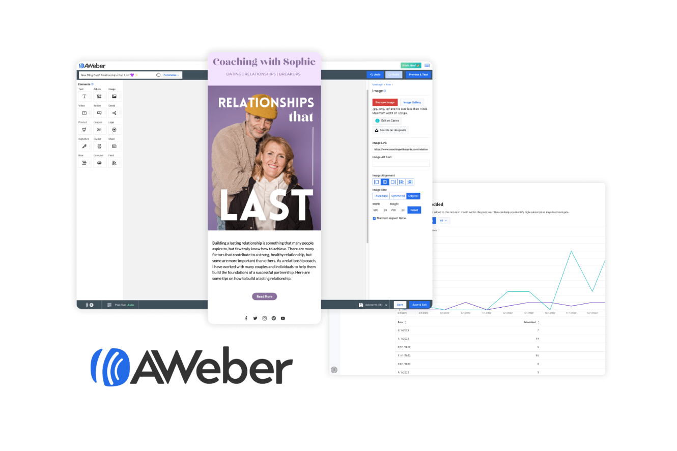 <p>Why connect your school with AWeber?</p>