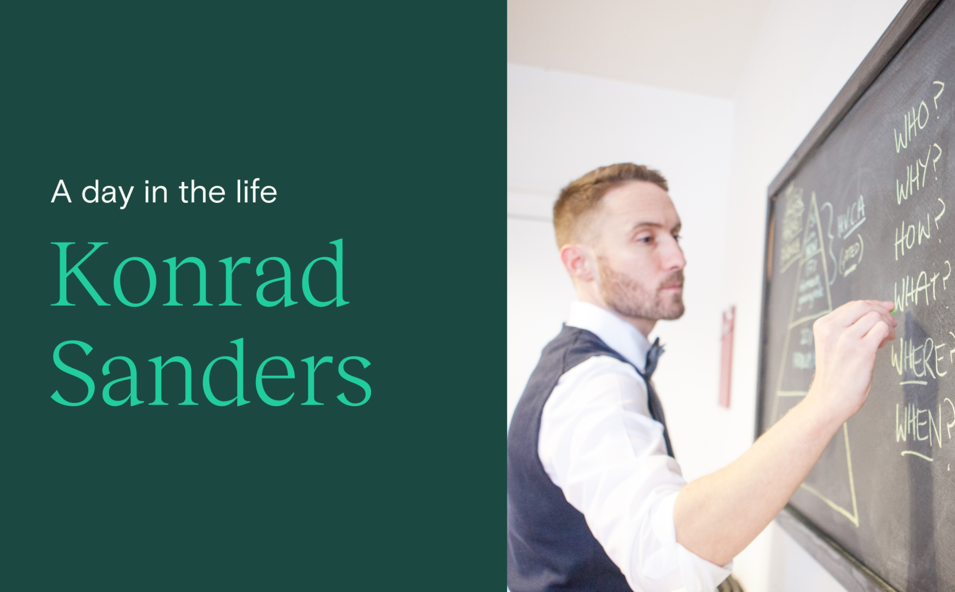 A Day in the Life: Konrad Sanders of The Creative Copywriter